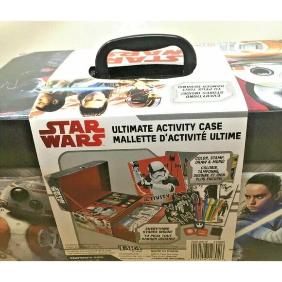 Star Wars Ultimate Activity Case Coloring Stamping Drawing Supplies 3+ Tara Toys - Picture 16 of 16